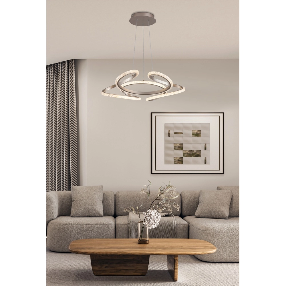 Pendant lamp Doodle gold Searchlight 5053423302300