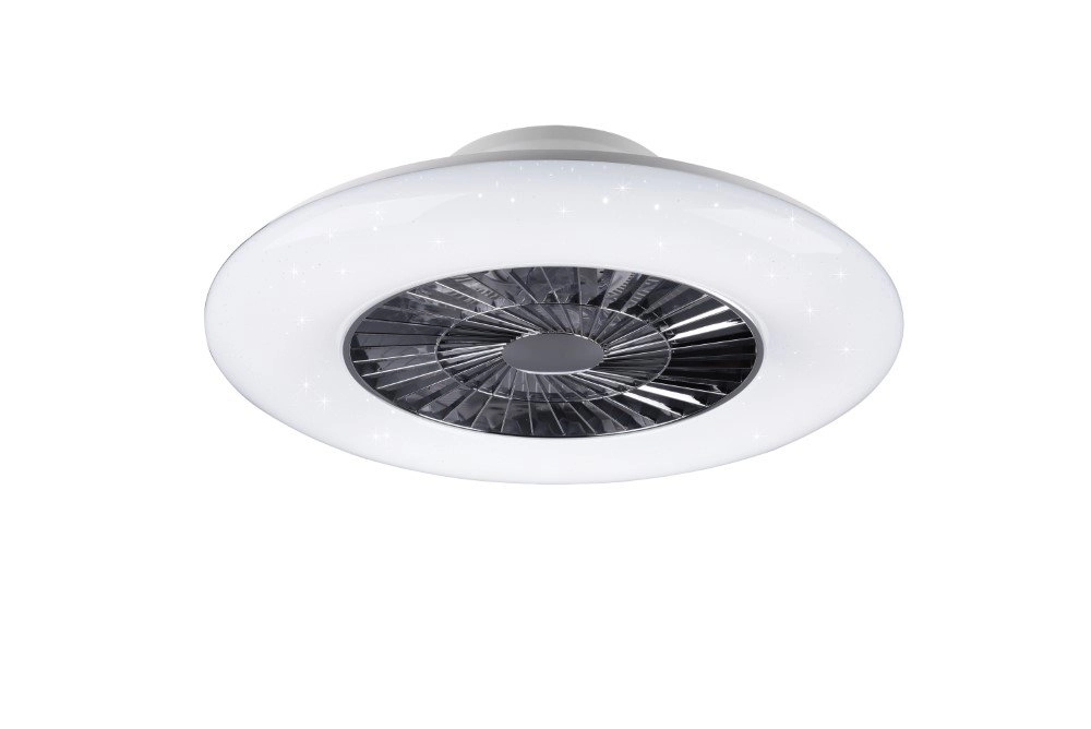 Ceiling fan Visby with star effect Trio 4017807457766