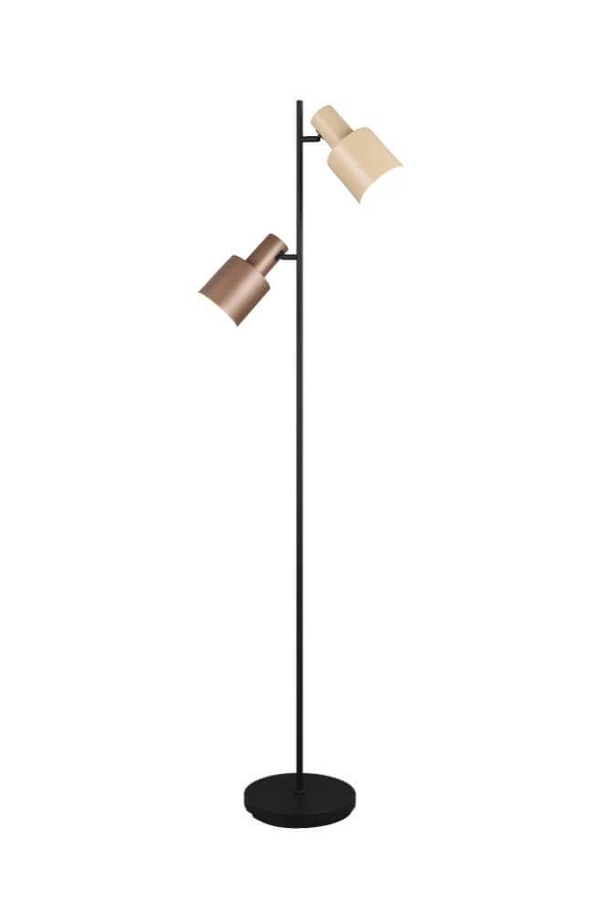 Reading lamp Agudo sand and copper Trio 4017807613827