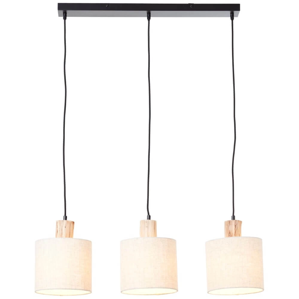 3-light country pendant lamp Pia Brilliant 4004353396557