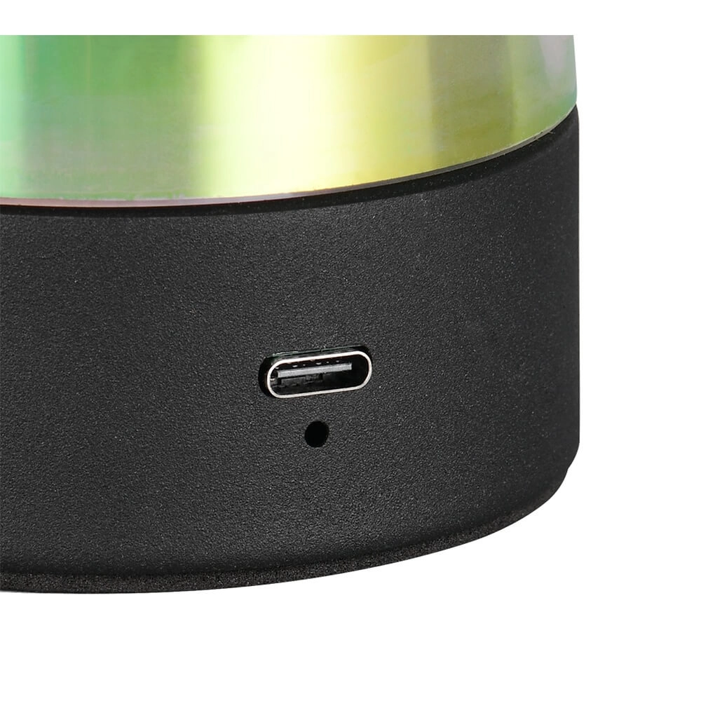 Table lamp Dooley rechargeable with colored glass Trio 4017807643237