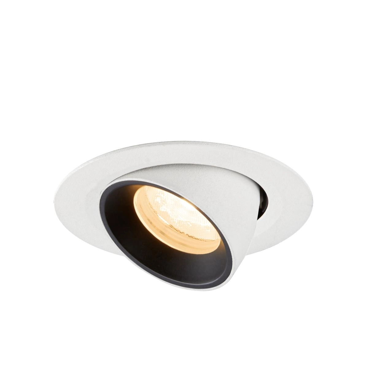 Recessed spotlight Numinos Gimble XS white/black 2700K - 40deg SLV 4024163307161