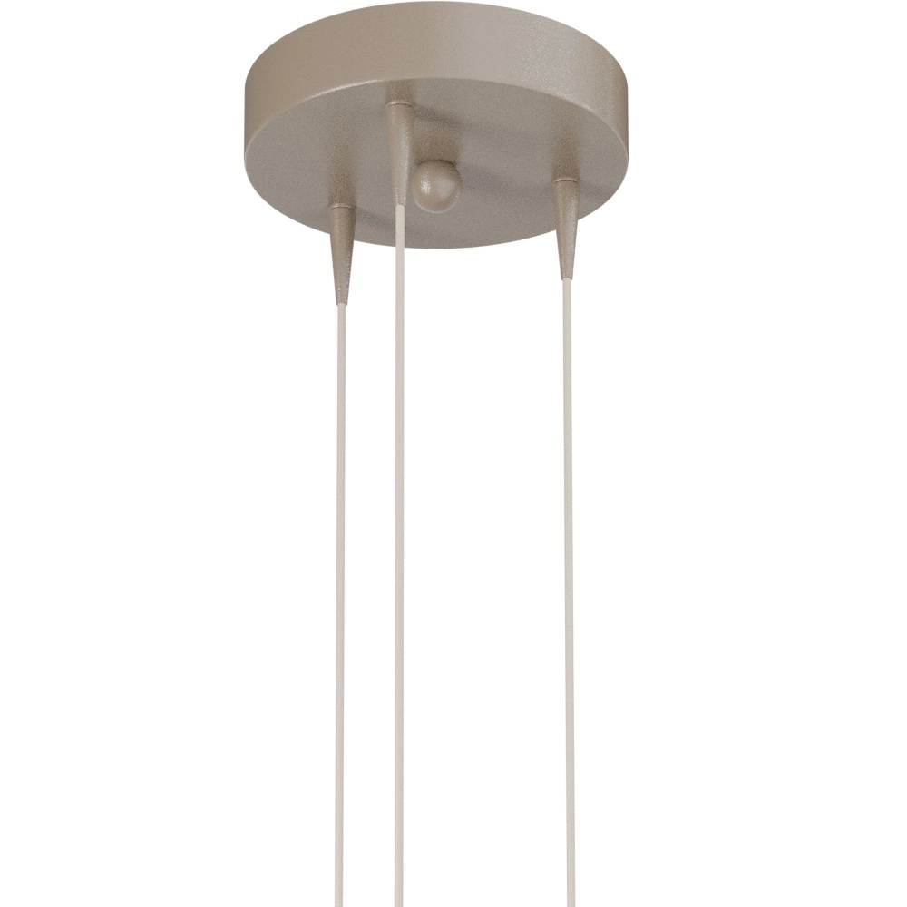 3-light pendant lamp Talana beige terra Ø 17cm DTW Masterlight 8718121390628