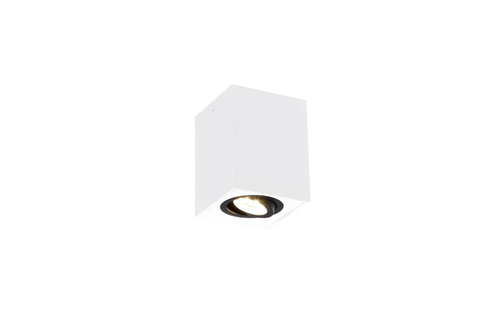 Ceiling light Biscuit square white Trio 4017807558913