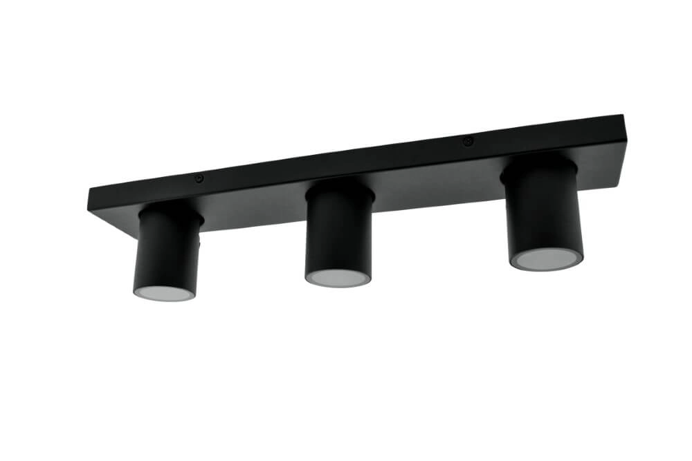 Bathroom surface-mounted spotlight Seller - IP44 black Lyora 5053423187747