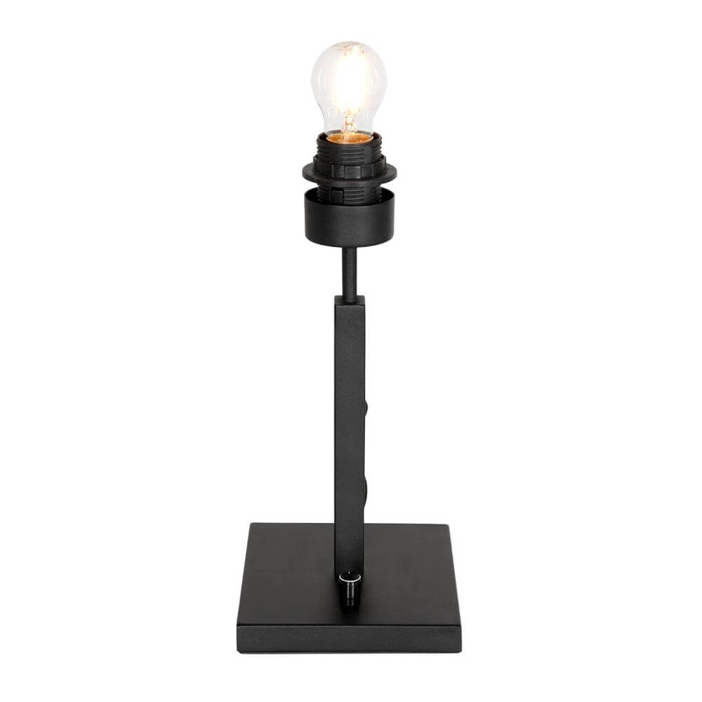 Table lamp Stang black with bamboo shade Steinhauer 8712746172065