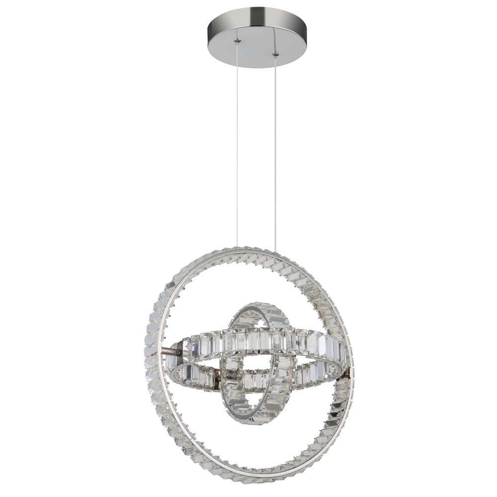 Unique pendant lamp Neil chrome Globo 9007371516414