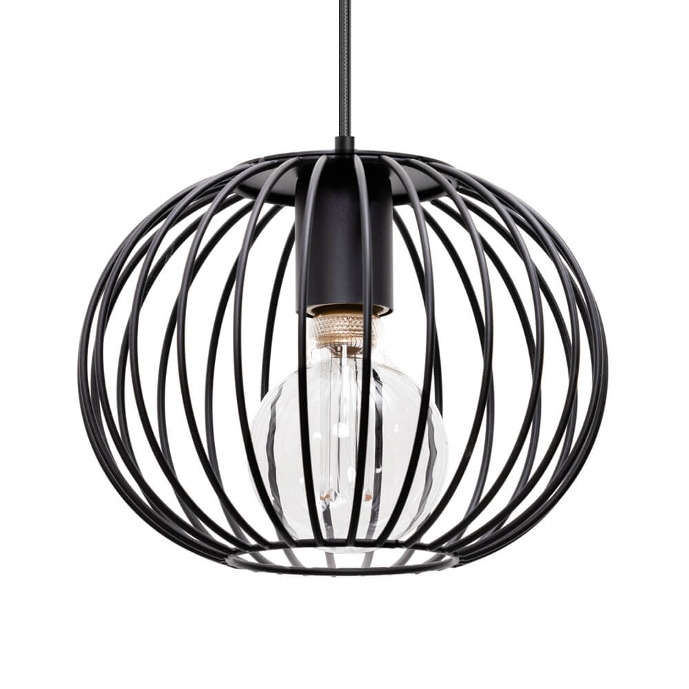 Wire pendant lamp Wire 2 4-light black ETH 8720195301998