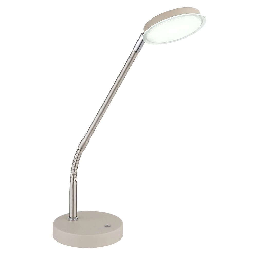 Desk lamp Silvio sand brown Globo 9007371593033