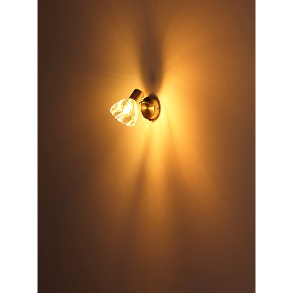 Wall lamp Zachery nickel Globo 9007371528486