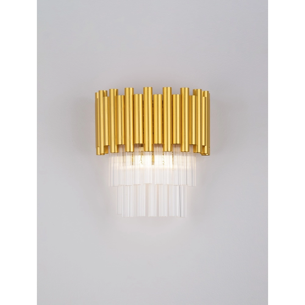Wall lamp Magnolia Gold with crystal Lyora 5212017435033