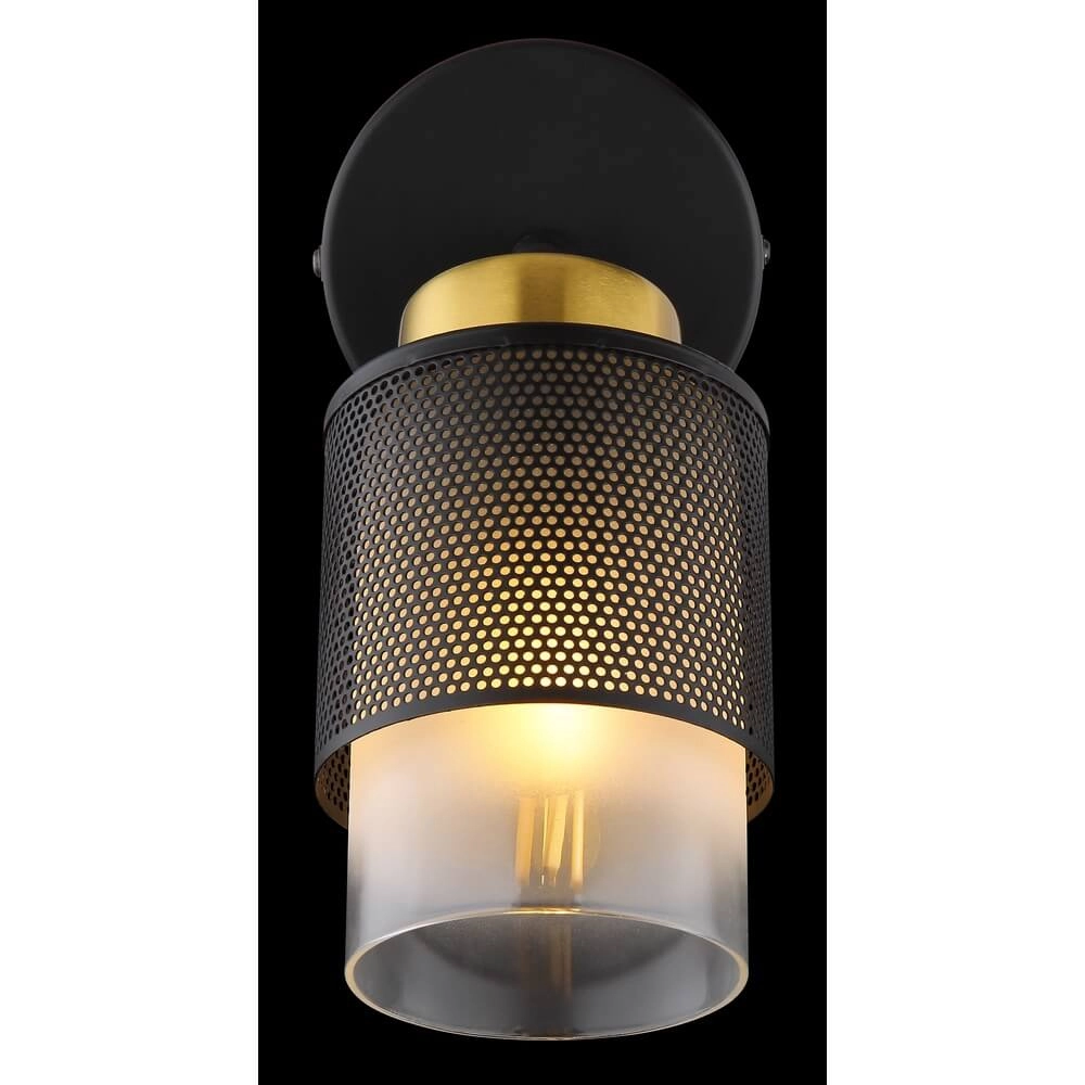 Wall lamp Olga black with mesh Globo 9007371446490