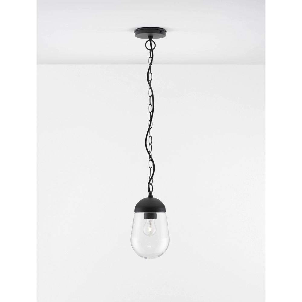 Unique pendant lamp Omika grey