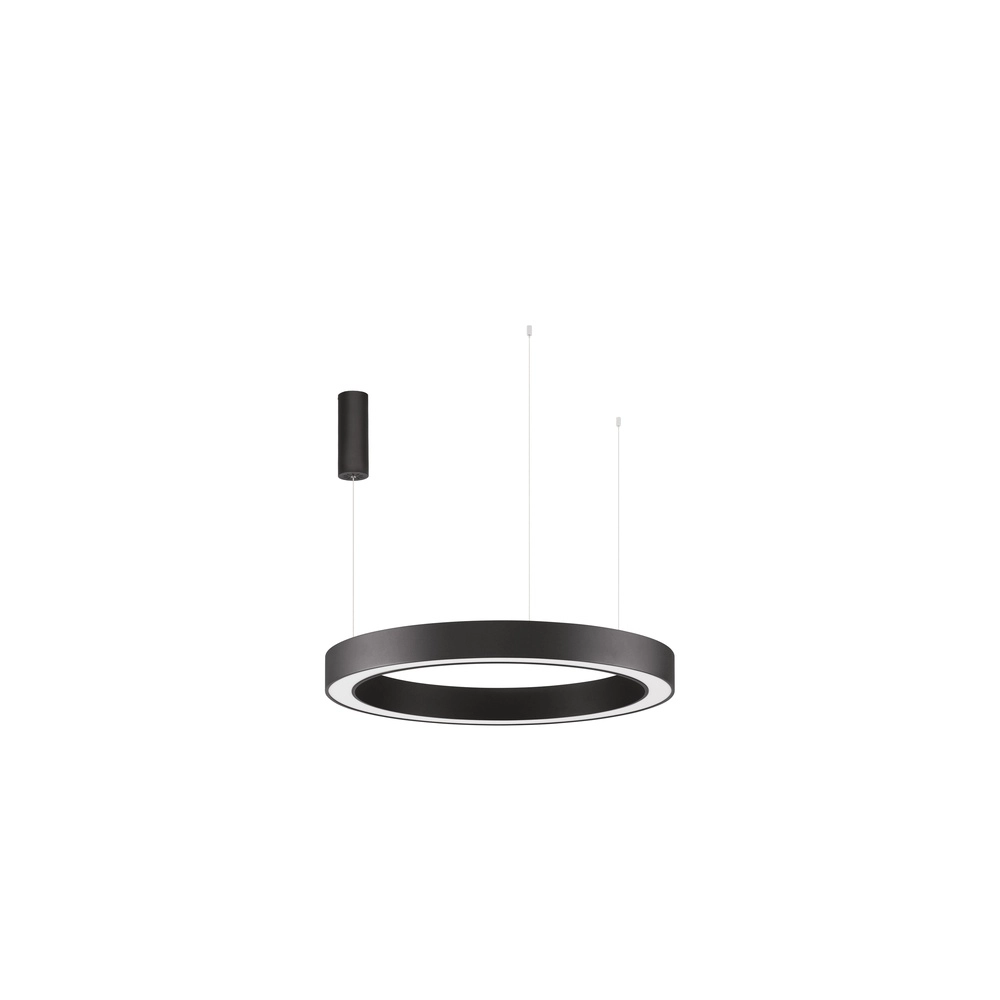 Pendant lamp Morbido black Ø 80cm Lyora 5212017438676