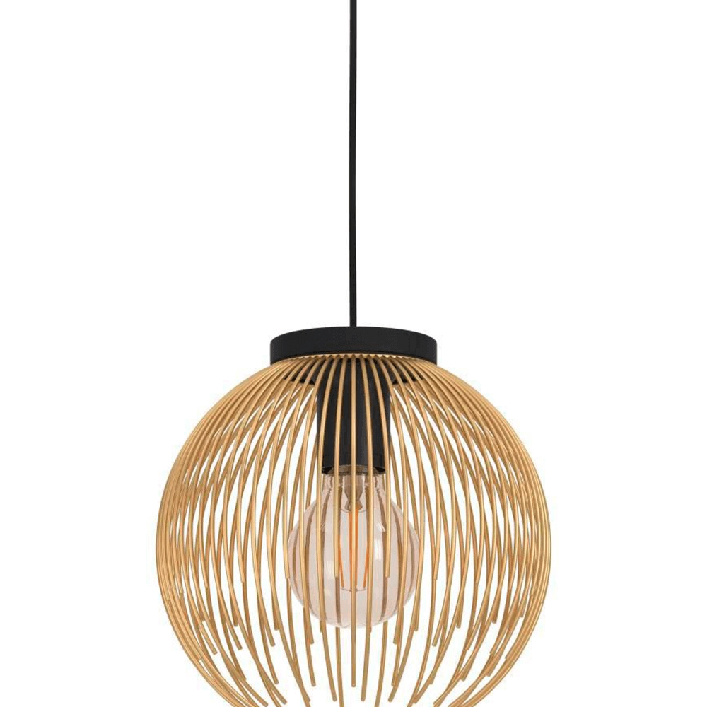 Golden dining room lamp Venezuela Eglo 9008606242795