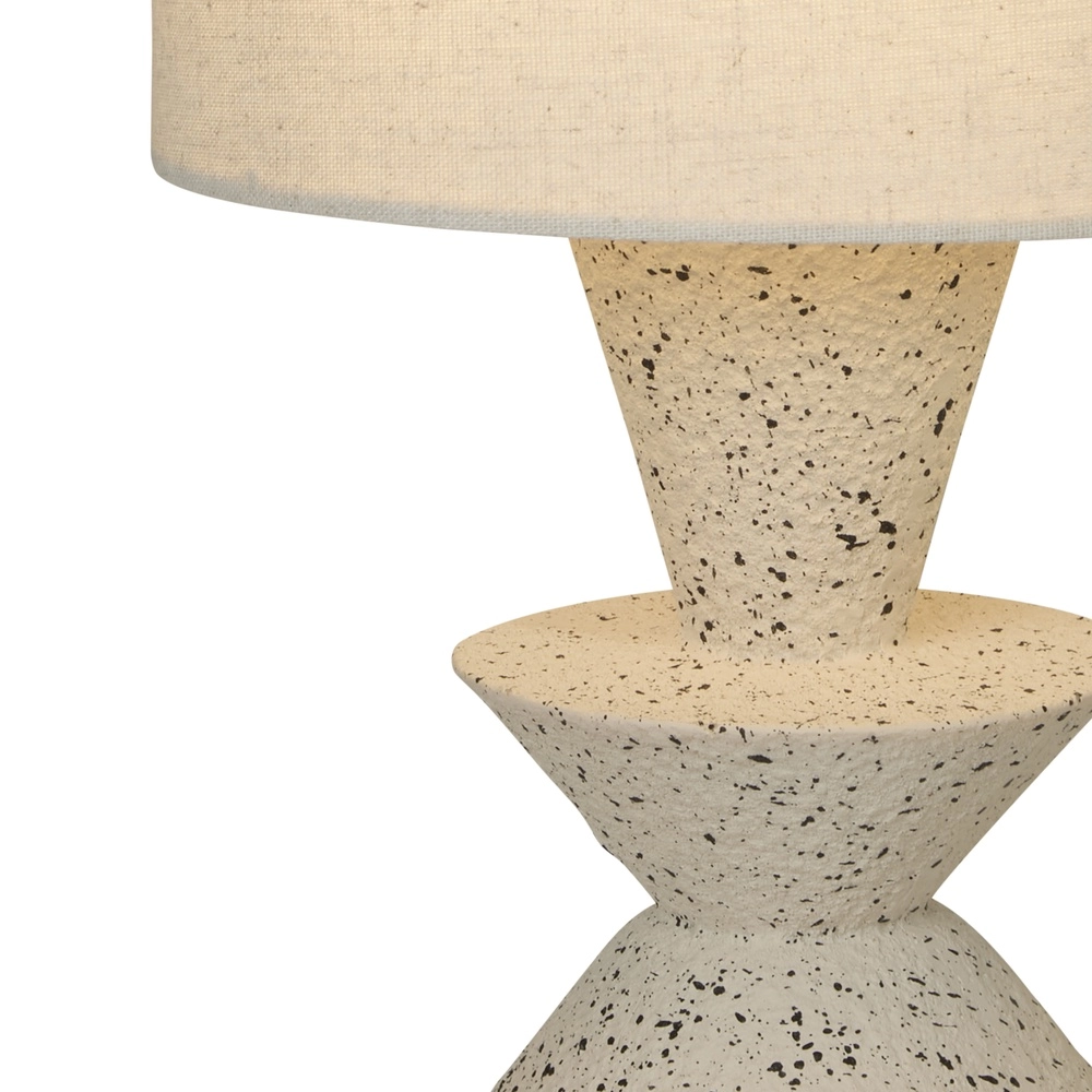 Table lamp Malacca ceramic white Searchlight 5053423311272