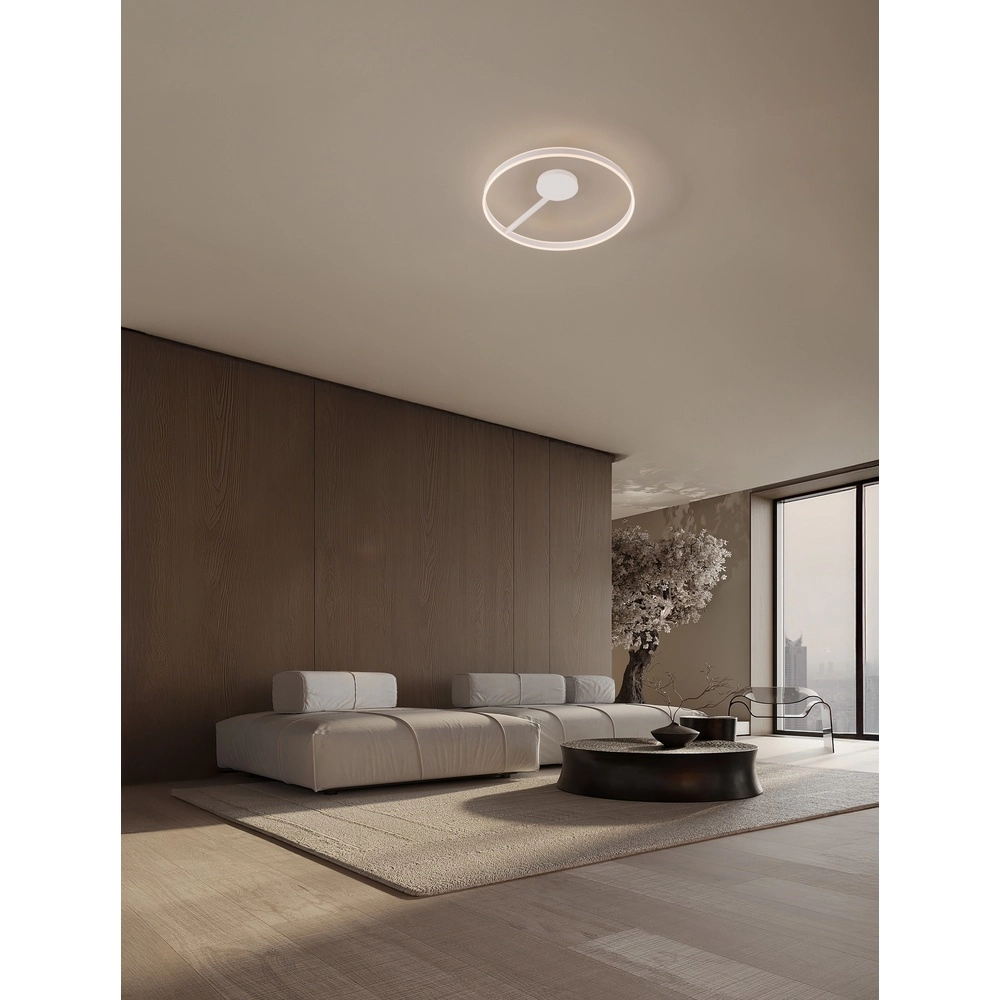 Ceiling lamp Bianco white Ø 80cm Lyora 5212017473868