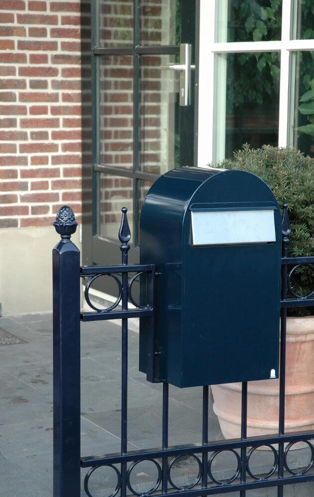 Mailbox Grande B 5004 i Black blue Bobi 6417237034298
