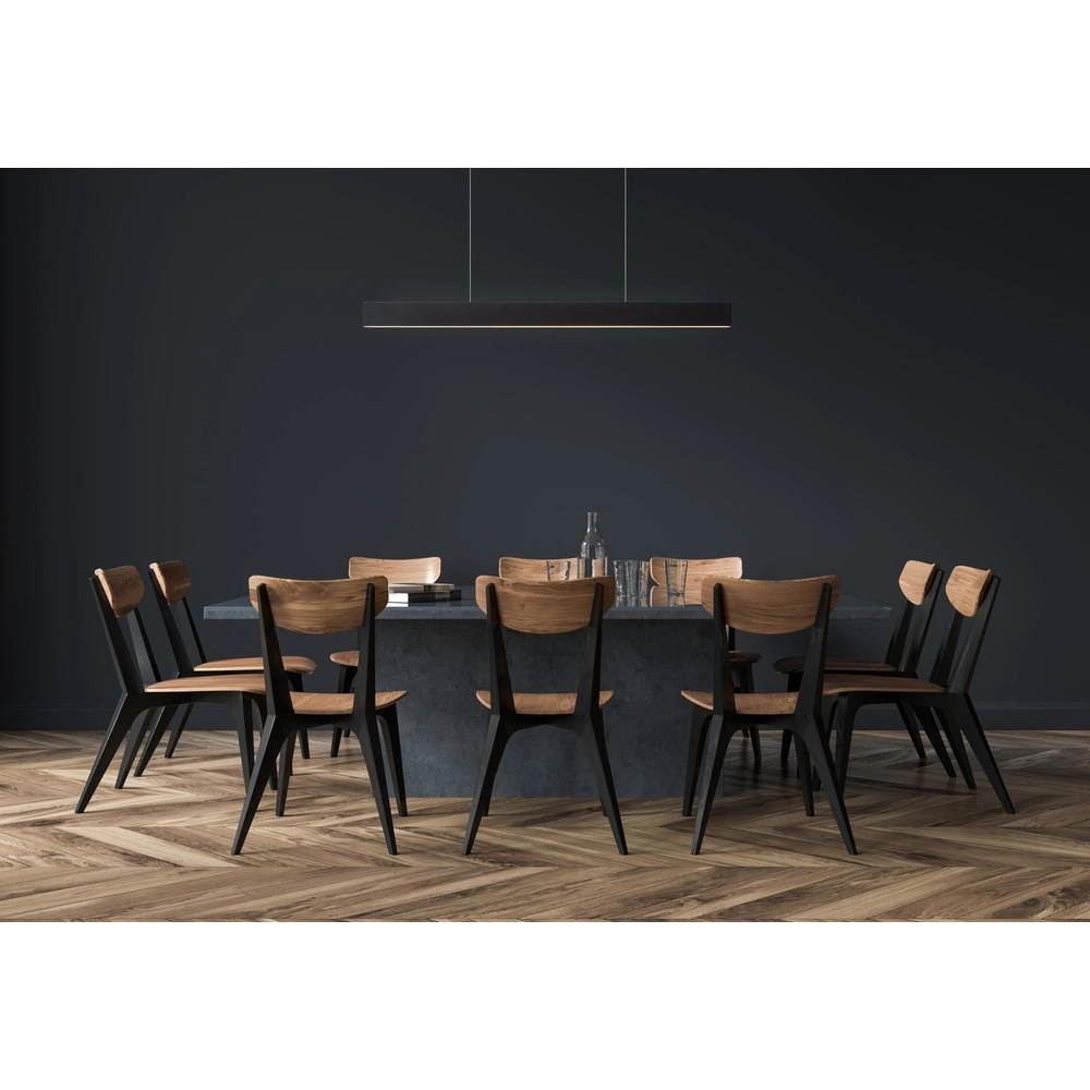 Modern pendant lamp Raya Led Black Lucide 5411212452269
