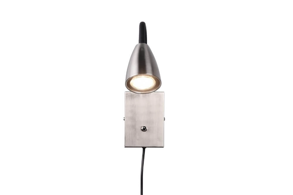 Flexible reading lamp Wanda Stainless steel Trio 4017807524017