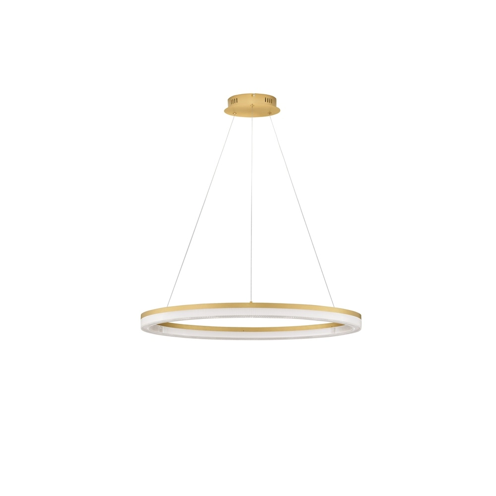 Golden pendant lamp Luana 1-light Lyora 5212017479693