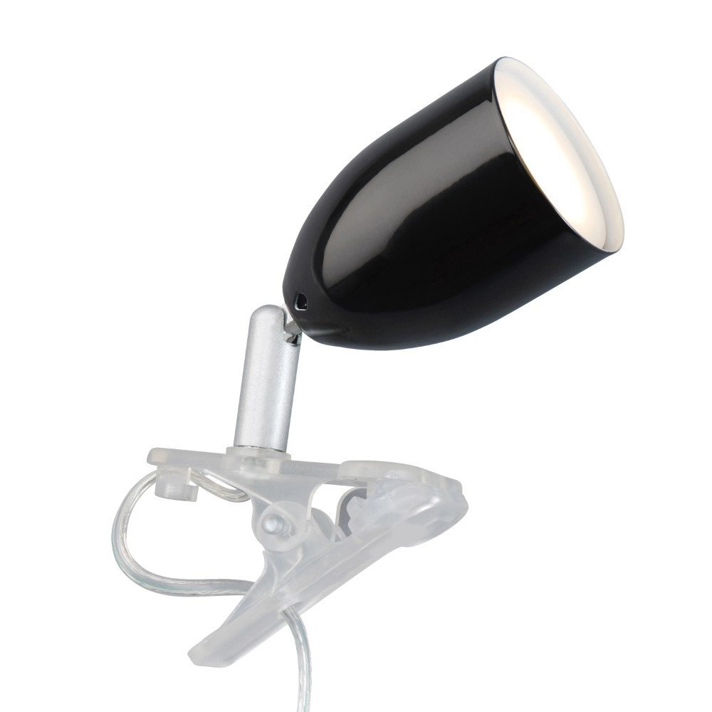 Clamp spot Leo black