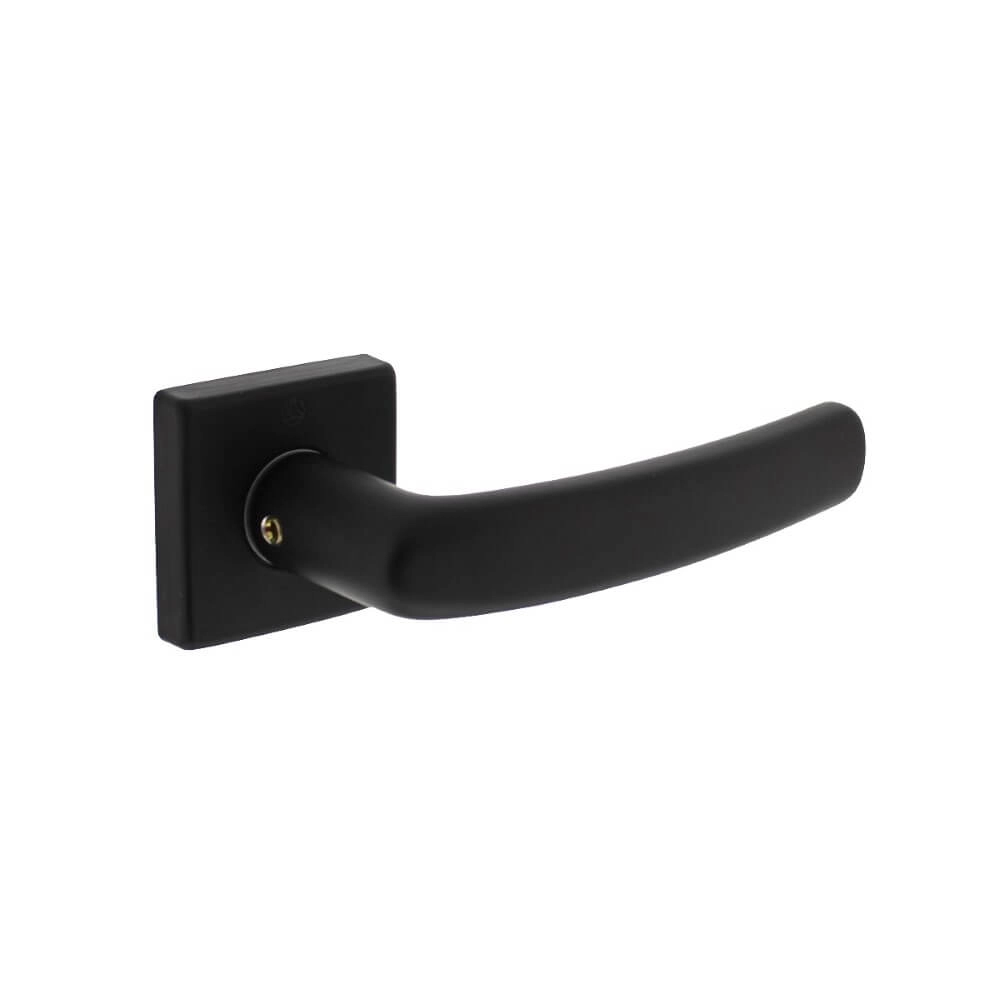 Door handle Denham Aluminum Black Square