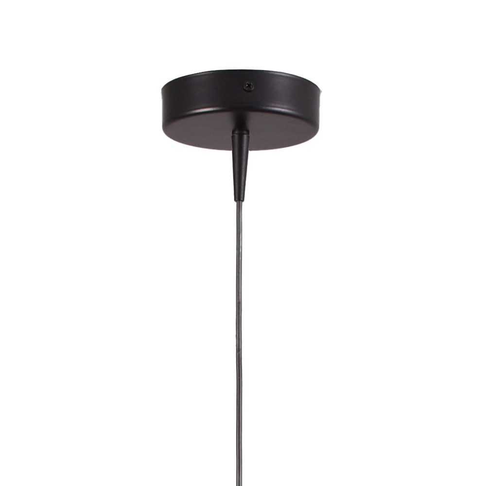 Pendant lamp Scala Ø 20cm black with nickel Masterlight 8718121334400