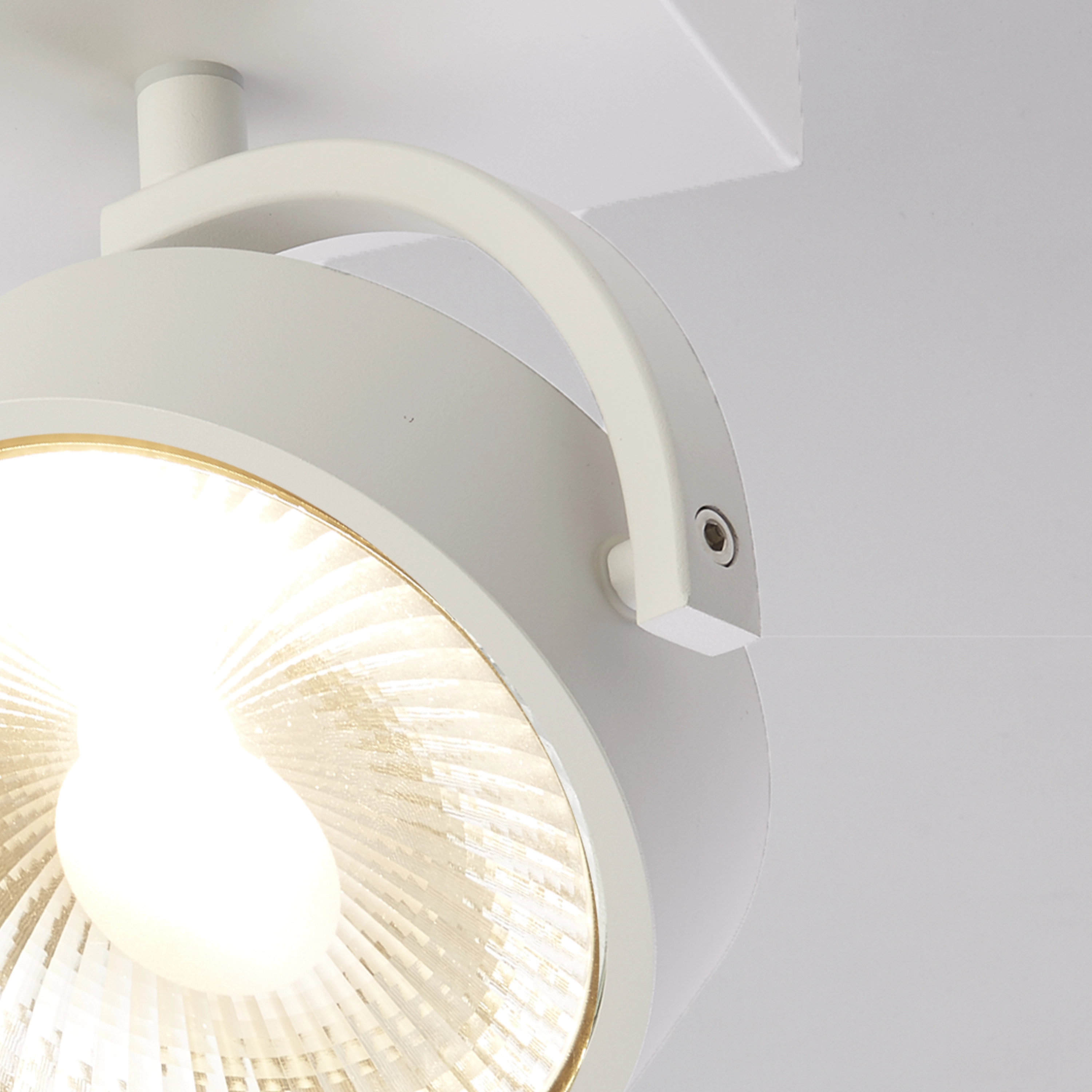 Surface-mounted spot Jupiter 2-light white Lyora 5053423275802