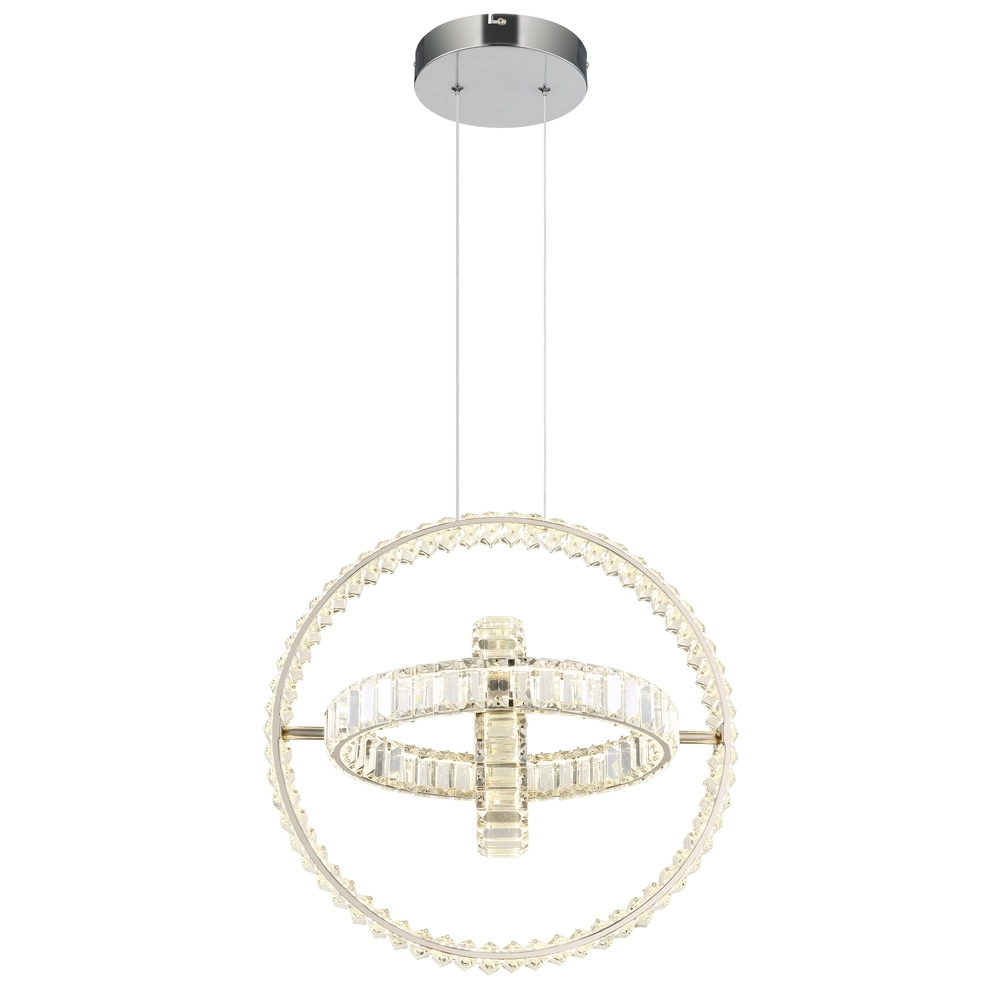 Unique pendant lamp Neil chrome Globo 9007371516414