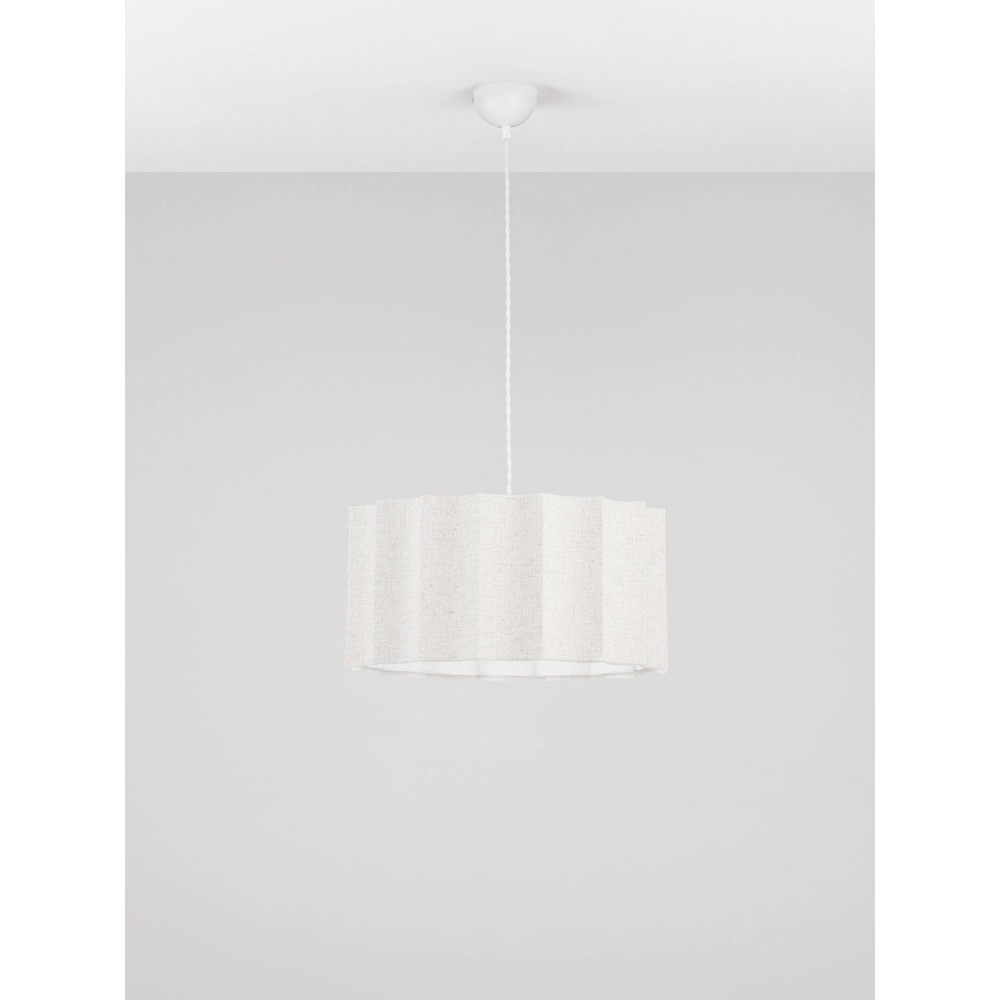 Design pendant lamp Alve white Ø 45cm Lyora 5212017493644