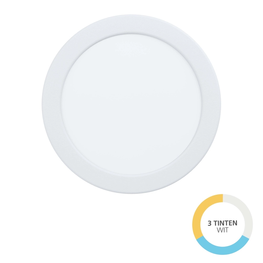 Recessed lamp Fueva 6 round - white - Ø 16,8cm