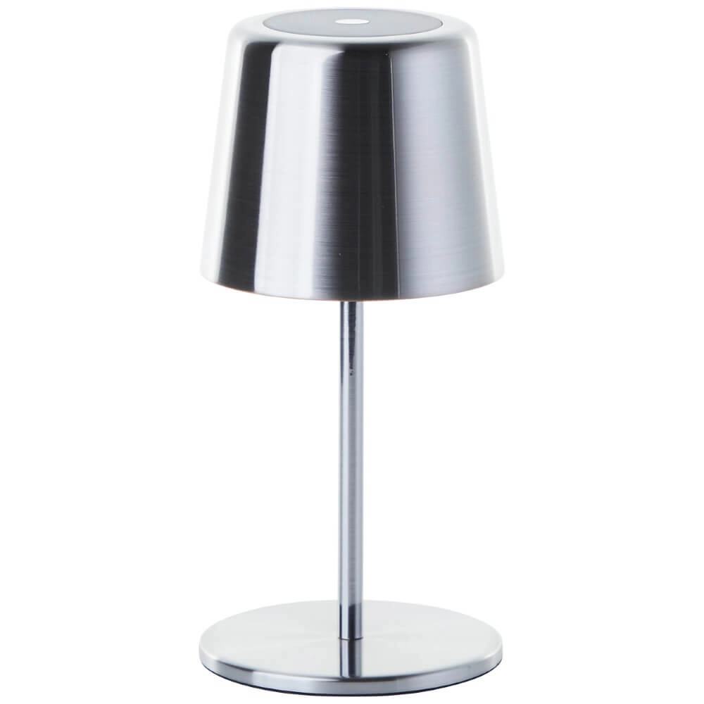 Rechargeable table lamp Xaana nickel Brilliant 4004353441462