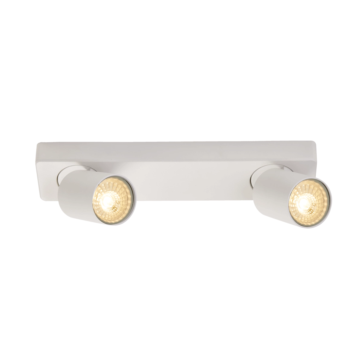 Ceiling lamp Moon 2 rectangular white
