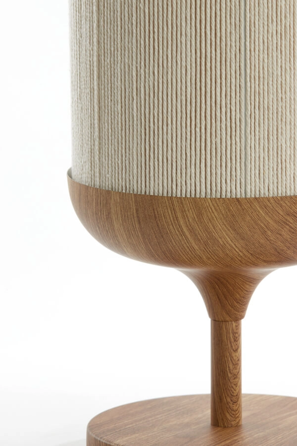 Table lamp Dania Light wood print Light & Living 8717807710095