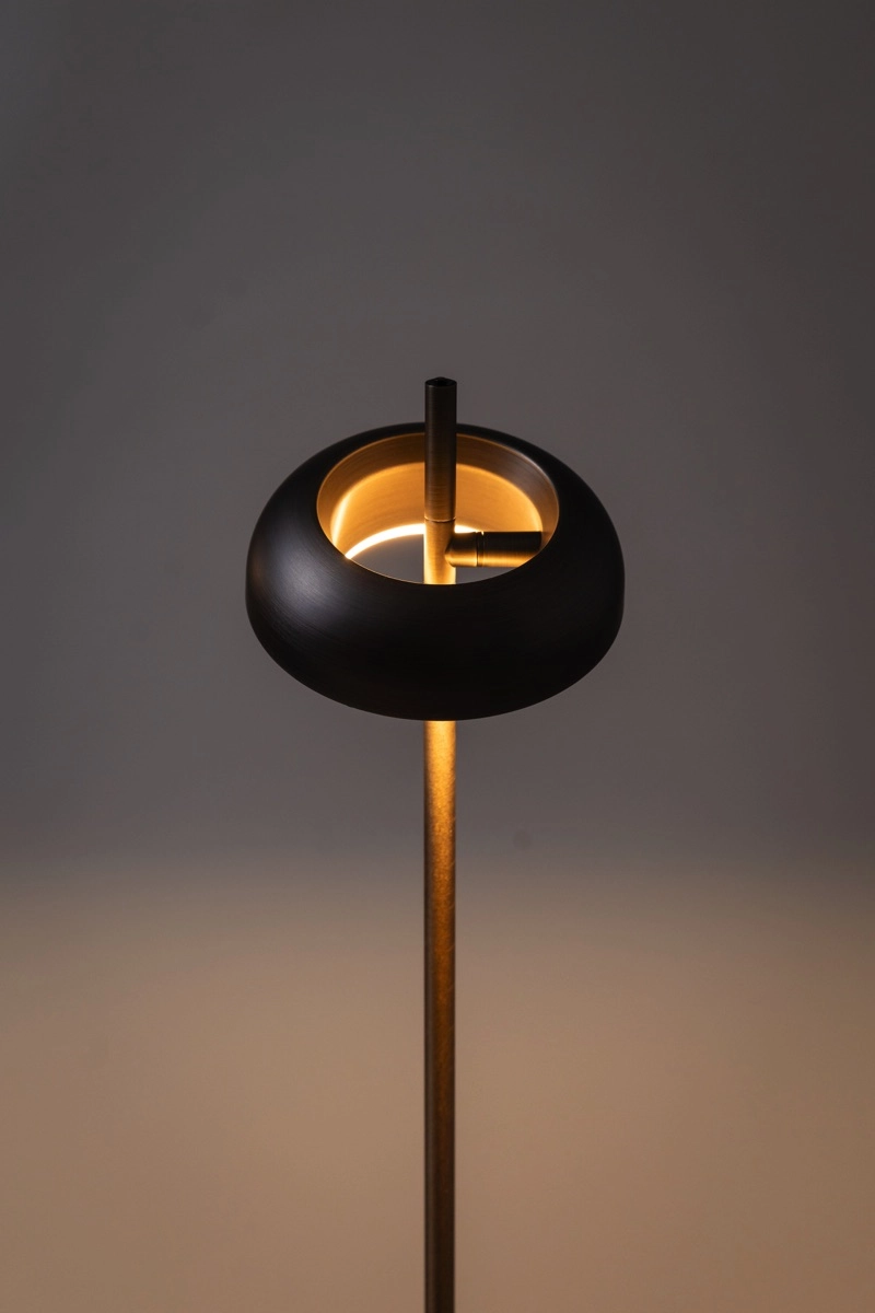 Led floor lamp Maureen nickel black ETH 8720195310891