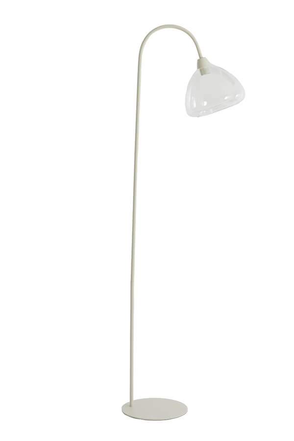 Floor lamp Bisho cream design Light & Living 8717807743383