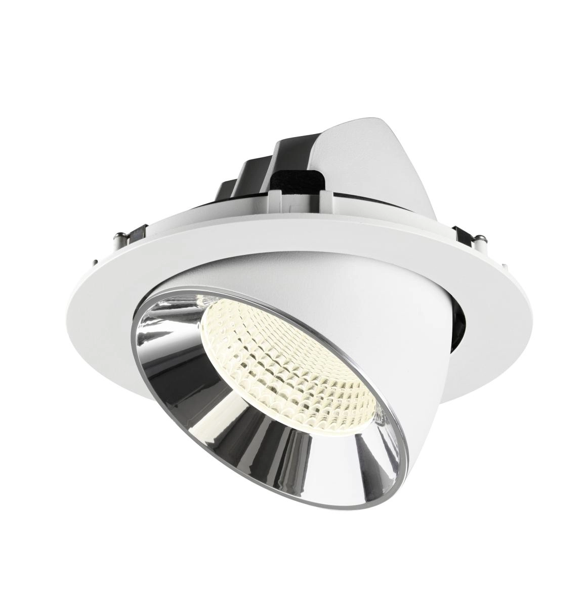 Recessed spotlight Numinos Gimble XL white/chrome 4000K - 55deg SLV 4024163308373
