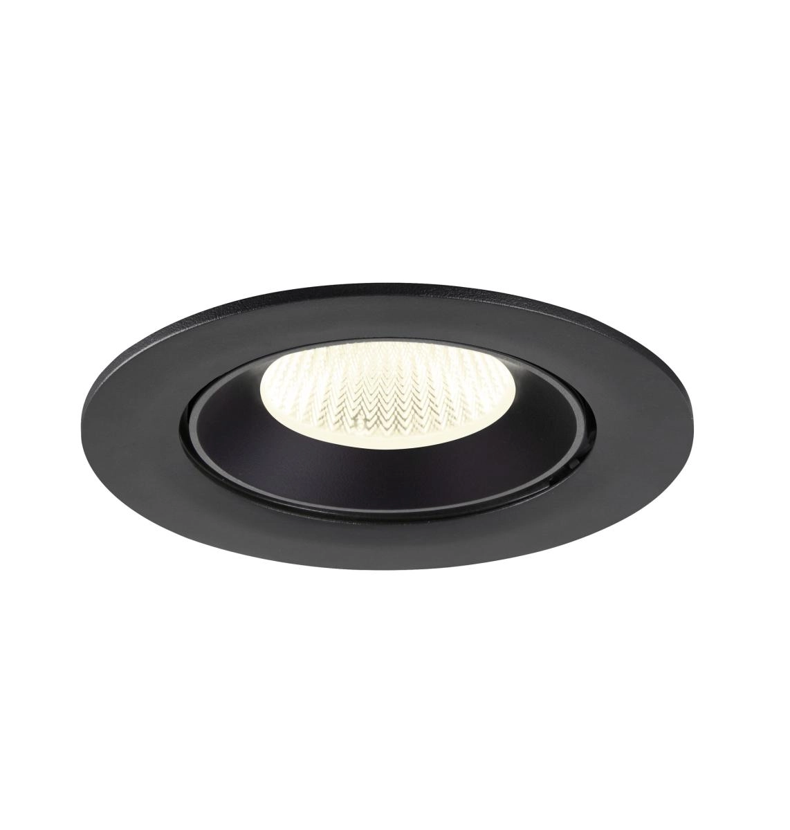 Recessed spotlight Numinos Gimble L black 4000K - 40deg SLV 4024163310123