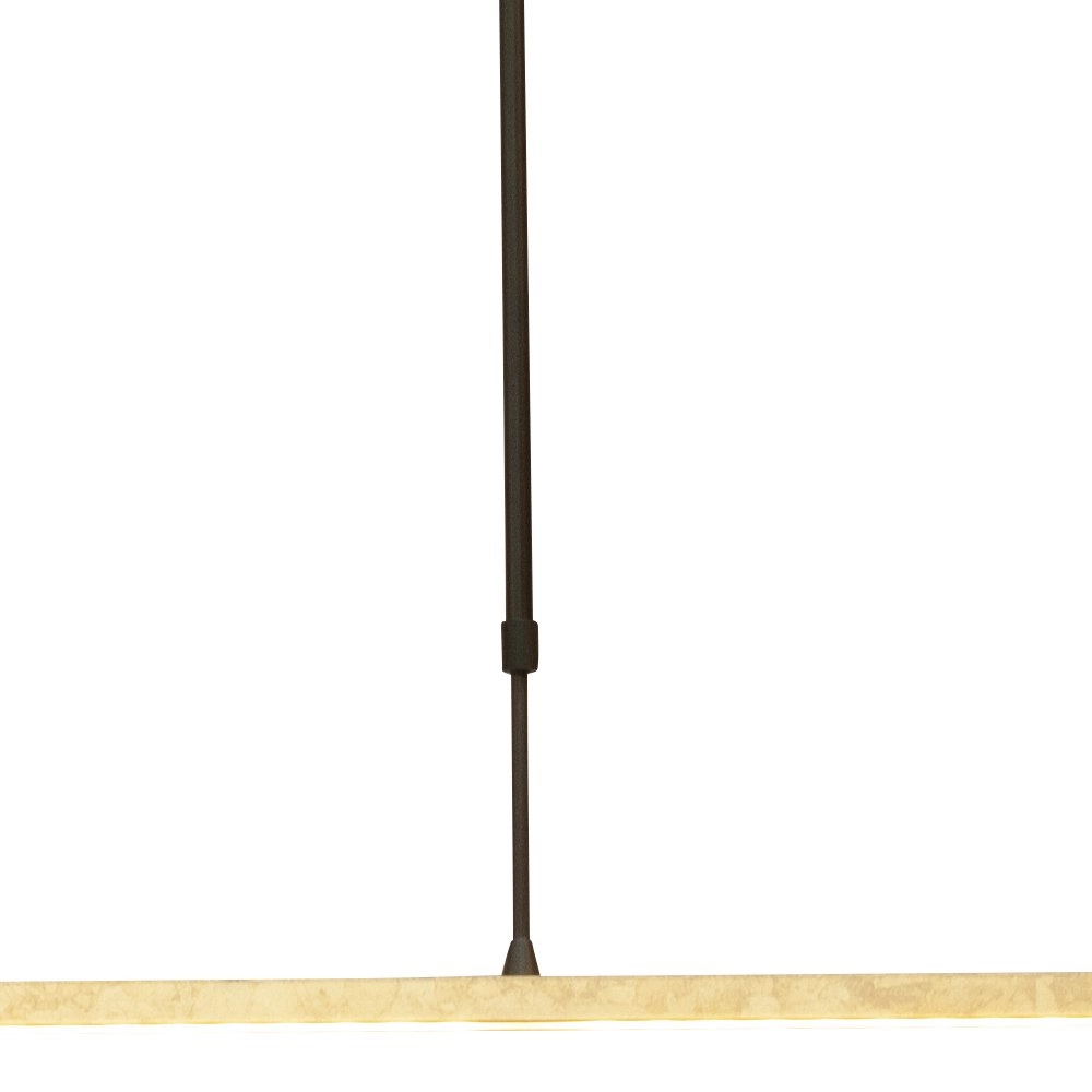 Black hanging lamp Real 2 100cm with gold Masterlight 8718121220437