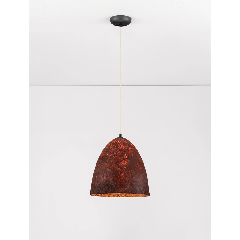 Pendant lamp Solis red Ø 36cm Lyora 5212017477842