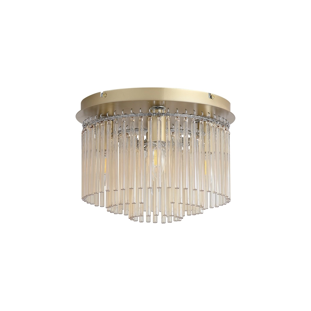 Ceiling lamp Swizzle gold Searchlight 5053423302560