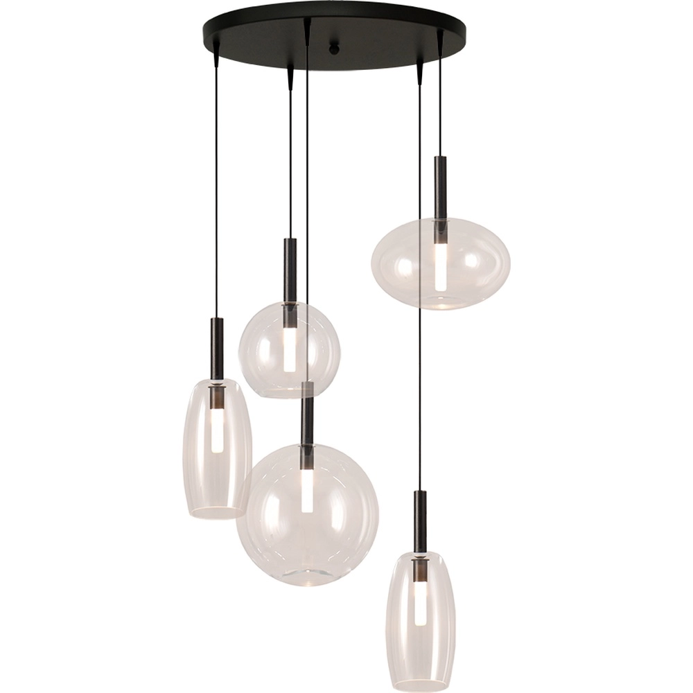 5L vide pendant lamp Lido Ball with clear glass