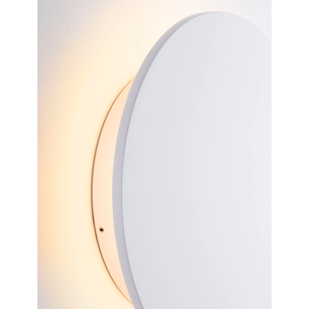 Round wall lamp Copper white Ø 30cm Lyora 5212017447371