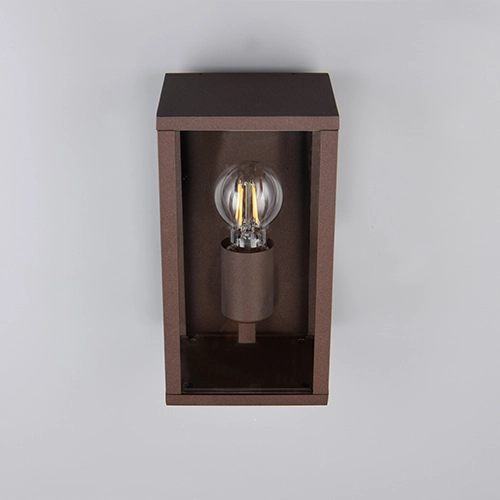 Modern wall lamp Garonne S rust brown Trio 4017807687378
