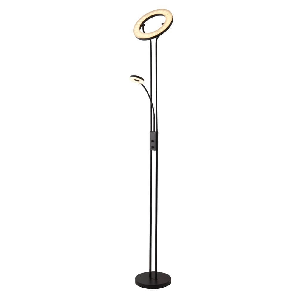 Floor reading lamp Mother & Child black Searchlight 5053423241265
