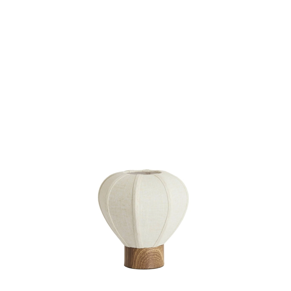 Table lamp Kyzo Ø 23cm japandi white