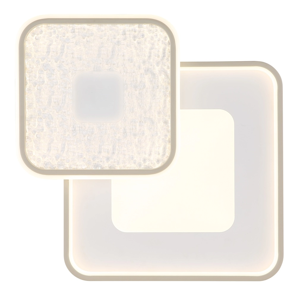 Modern ceiling lamp Mosaiko 50 x 50cm sand brown Globo 9007371569762