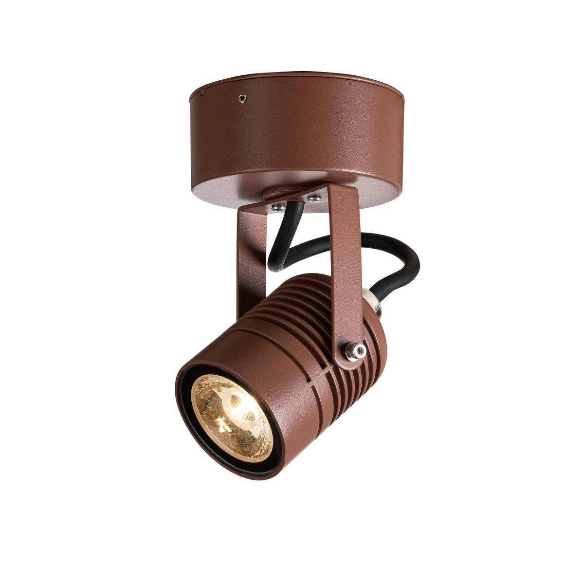 Orientable Led spot 6cm - 6w - 3000K brown