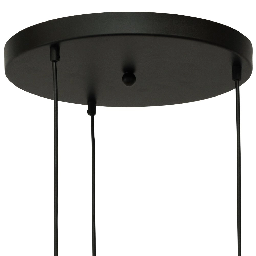 Black hanging lamp with gold Bounty 4-light curiosities Masterlight 8718121248271